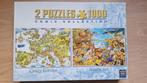 King comic collection puzzels 1000, Hobby en Vrije tijd, Denksport en Puzzels, Ophalen, 500 t/m 1500 stukjes, Zo goed als nieuw
