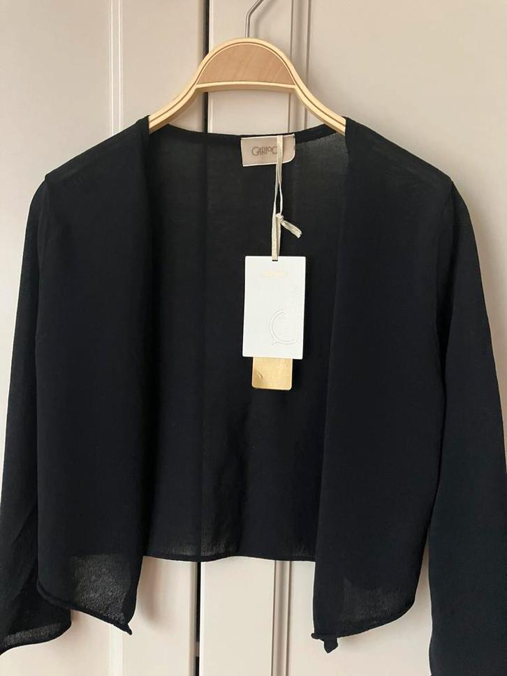 Cartoon “nieuw” vestje/bolero, maat 38, Kleding | Dames, Truien en Vesten, Nieuw, Maat 38/40 (M), Zwart, Ophalen of Verzenden