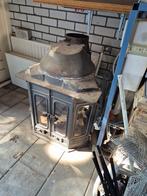 Houtkachel,  inbouw kachel, Huis en Inrichting, Kachels, Ophalen, Gebruikt, Houtkachel, Inbouw
