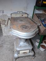 Oude Belgische Plattebuiskachel, Plattebuiskachel, Gebruikt, Ophalen of Verzenden, Vrijstaand
