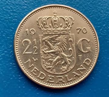 2 1/2 gulden 1970 - Juliana  beschikbaar voor biedingen