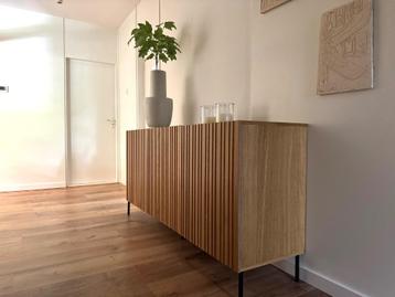 Woood Gravure dressoir licht naturel eikenhout  beschikbaar voor biedingen