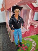 Vintage cowboy ken barbie, Ophalen, Zo goed als nieuw, Pop
