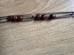Riem met kralen, Ophalen of Verzenden, Nieuw, Bruin