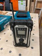 Makita DMR107 bouwradio met aux aansluiting, Audio, Tv en Foto, Radio's, Ophalen, Gebruikt, Bouwradio