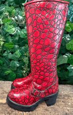 Nieuwe supergave vintage plateau laarzen Sendra maat 39, Kleding | Dames, Schoenen, Nieuw, Ophalen of Verzenden, Sendra, Rood