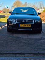 Audi A4 2.4 V6 125KW Cabrio 2002 Zwart, Auto's, Audi, Voorwielaandrijving, Zwart, Cabriolet, 4 stoelen
