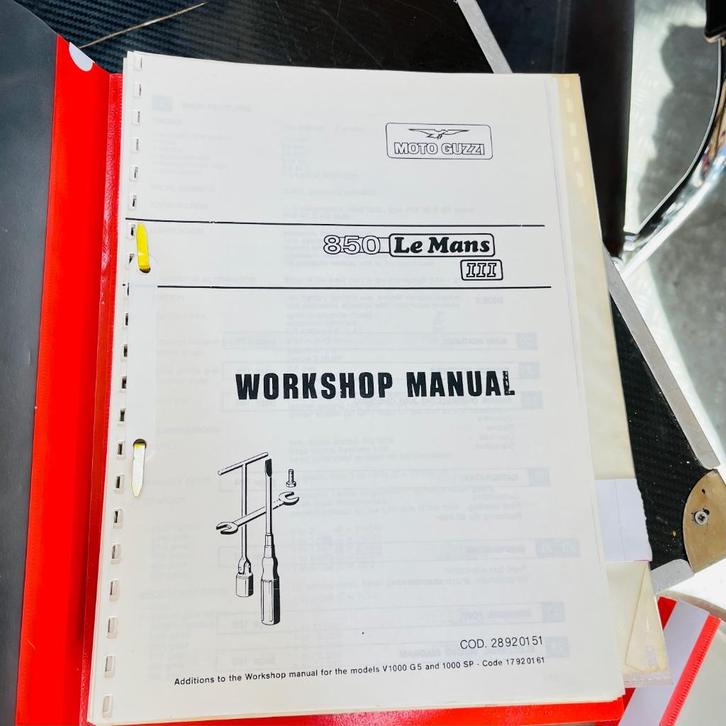 Workshops Manuals Moto Guzzi, Motoren, Handleidingen en Instructieboekjes, Moto Guzzi, Ophalen of Verzenden