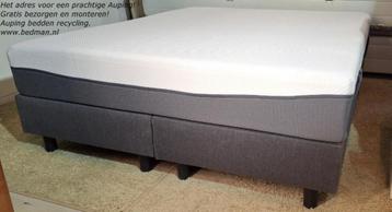 Wegens inruil: Supermooie Boxspring! 160x200cm. beschikbaar voor biedingen
