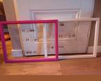 2 fotolijsten, houten lijsten, Minder dan 50 cm, Ophalen of Verzenden, Zo goed als nieuw, Minder dan 50 cm