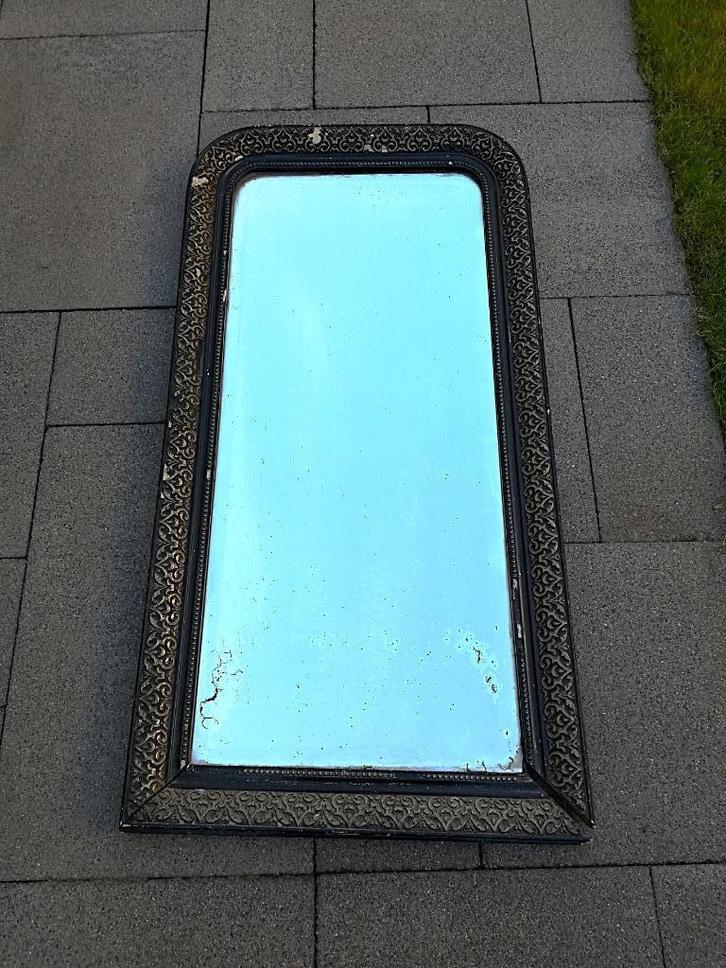 Vintage spiegel 108 x 56, Huis en Inrichting, Woonaccessoires | Spiegels, Gebruikt, 50 tot 75 cm, 100 tot 150 cm, Rechthoekig