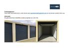 Garagebox spacebox ruimtebox, Huizen en Kamers, Garages en Parkeerplaatsen, Gelderland