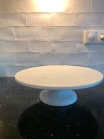 Wit taartplateau, Ophalen, Gebruikt