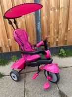 Driewieler roze meisjes, Ophalen, Zo goed als nieuw, Duwstang