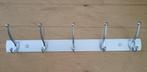 Nieuw metalen kapstok met 5 kapstokhaken 55cm lang, Wandhaken, Nieuw, Ophalen of Verzenden, Minder dan 100 cm