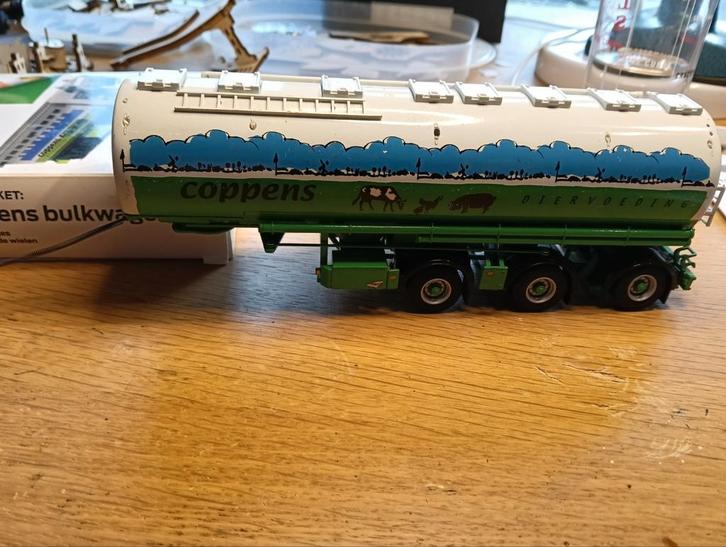 WSI bulk trailer, Hobby en Vrije tijd, Modelauto's | 1:50, Gebruikt, Bus of Vrachtwagen, Wsi, Ophalen of Verzenden