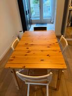 Ikea Houten Eettafel - Licht Hout, 150x90 cm, Ophalen of Verzenden, Gebruikt, Rechthoekig