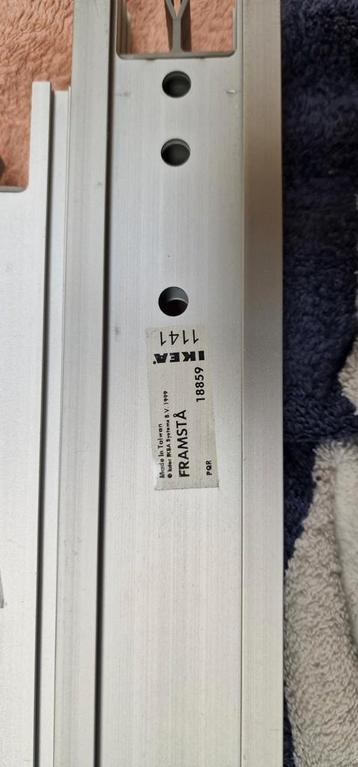 Ikea Besta Framstä TV Meubel achterwand glas en platen 240 - afbeelding 7