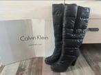 Hoge laarzen maat 38 Calvin Klein, Ophalen of Verzenden, Zo goed als nieuw, Zwart, Hoge laarzen