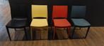 16 Gekleurde stoelen, Huis en Inrichting, Stoelen, Ophalen, Kunststof, Gebruikt, Overige kleuren
