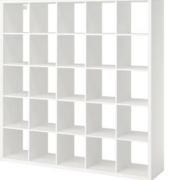Kallax 5x5 wit IKEA kast 25 vakken