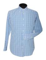 Etro overhemd, shirt, geruit, wit/blauw, Mt. 38 / S, Halswijdte 38 (S) of kleiner, Zo goed als nieuw, Etro, Verzenden