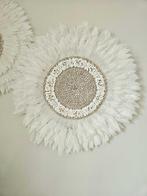 Wanddecoratie juju wit XL 1 uit Bali, Ophalen of Verzenden, Tropical Home, 6951nk, Nieuw