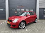 Suzuki Swift 1.5 Exclusive✓Airco ✓Leer ✓Nw APK, Voorwielaandrijving, Stof, Gebruikt, Zwart