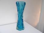 Sixties grote Vaas, Ingrid Glass blauw, Ophalen of Verzenden