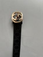 Echte leren Gucci riem, Kleding | Dames, Ophalen of Verzenden, Zo goed als nieuw, Zwart, 100 cm of meer