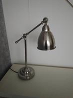 Mooie zilverkleurig tafellamp., Ophalen of Verzenden, Zo goed als nieuw, Minder dan 50 cm