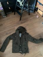 Superdry Winterjas Maat S, Ophalen, Gedragen, Maat 36 (S), Groen