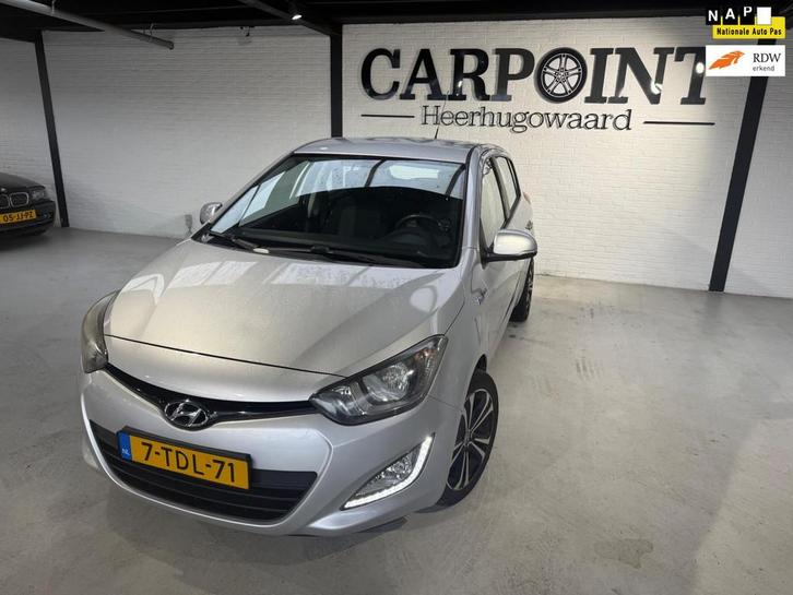 Hyundai I20 1.2i i-Motion 2014 LM Velgen Airco NAP Orig NL A, Auto's, Hyundai, Bedrijf, Te koop, i20, ABS, Airbags, Airconditioning