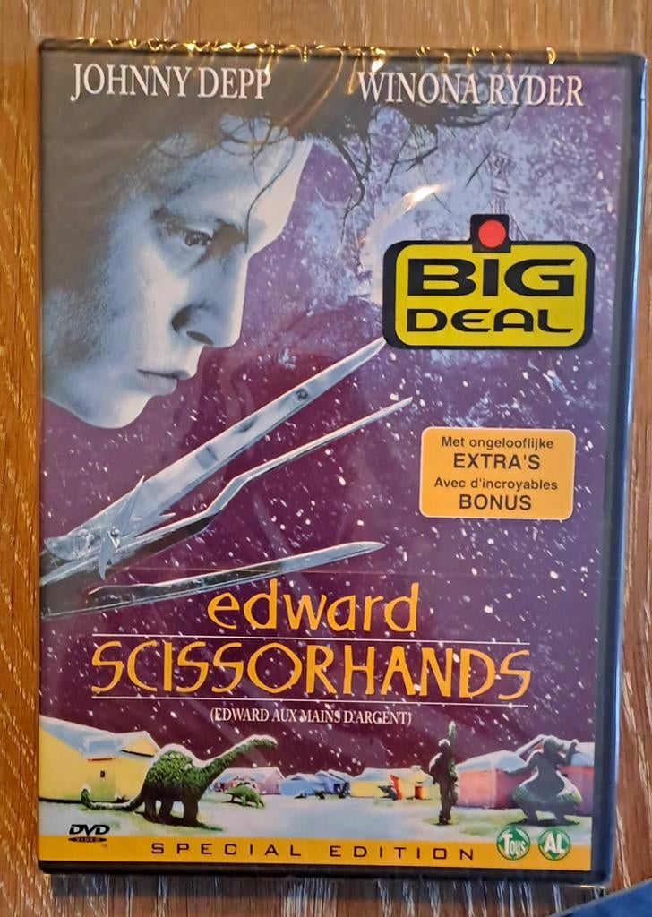 Edward Scissorhands DVD - Nieuw & Gesealed!, Vanaf 12 jaar, Ophalen of Verzenden, Nieuw in verpakking, Fantasy