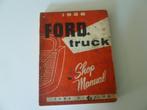 1956 Ford Truck Shop Manual USA, Verzenden, Gelezen, Ford