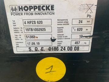 24V 620Ah Heftruck Accu - Goede Staat beschikbaar voor biedingen