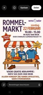 Rommelmarkt rotterdam oud charlois clemensstraat 111, Drie personen of meer