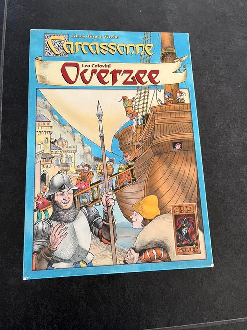Carcassonne overzee, Hobby en Vrije tijd, Gezelschapsspellen | Bordspellen, Zo goed als nieuw, Ophalen of Verzenden