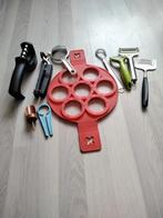 Keukenbestek 10 items in goede staat, Ophalen of Verzenden, Zo goed als nieuw, Rvs of Chroom