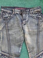 Goed als nieuwe spijkerbroek maat W36 L32, Ophalen of Verzenden, Zo goed als nieuw, Blauw, W36 - W38 (confectie 52/54)