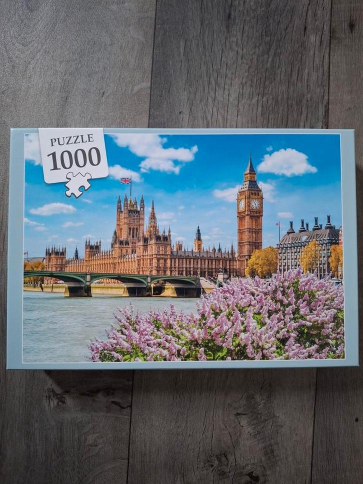 Legpuzzel Londen - 1000 stukjes, Hobby en Vrije tijd, Denksport en Puzzels, Zo goed als nieuw, Legpuzzel, 500 t/m 1500 stukjes