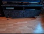 Tv meubel grijs/zwart (nieuwstaat), Nieuw, Minder dan 100 cm, 25 tot 50 cm, 100 tot 150 cm
