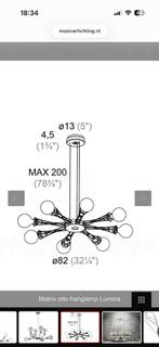 Lumina hanglamp, Ophalen of Verzenden, Gebruikt, Metaal, Design