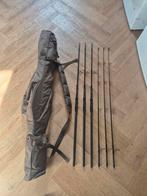 3x sonik xtractor 9ft 2.75lbs incl fox Explorer foudraal., Watersport en Boten, Ophalen of Verzenden, Zo goed als nieuw, Werphengel