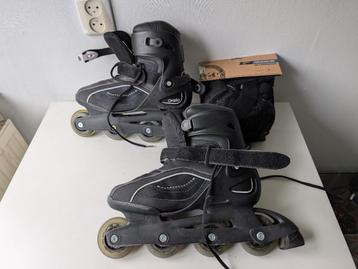 Oxelo inline skates 42 with gear and backpack beschikbaar voor biedingen