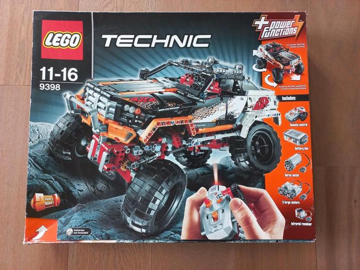 Lego Technic 9398 4x4 Crawler, Kinderen en Baby's, Speelgoed | Duplo en Lego, Zo goed als nieuw, Lego, Complete set, Ophalen