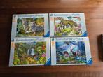 4 puzzels ravensburger puzzels 500 stukjes, Ophalen of Verzenden, 500 t/m 1500 stukjes, Zo goed als nieuw