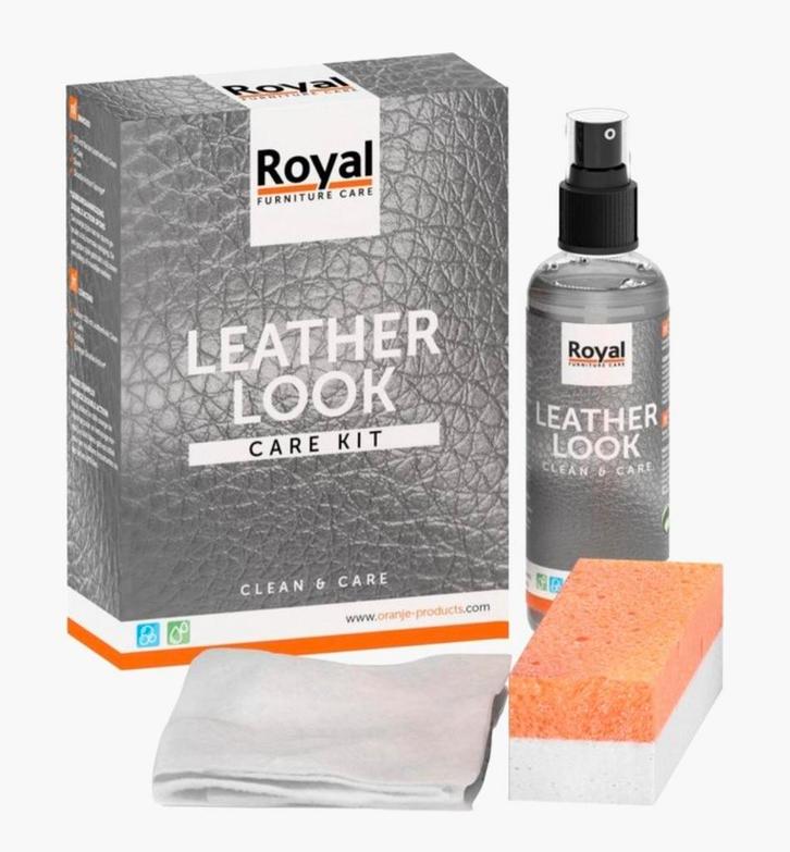 Royal leather look care kit 2,5 set, Huis en Inrichting, Schoonmaakartikelen, Schoonmaakmiddel, Ophalen of Verzenden