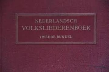 Nederlandsch Volksliederenboek - Tweede bundel beschikbaar voor biedingen