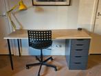 Bureau met ladekast, Ophalen, Zo goed als nieuw